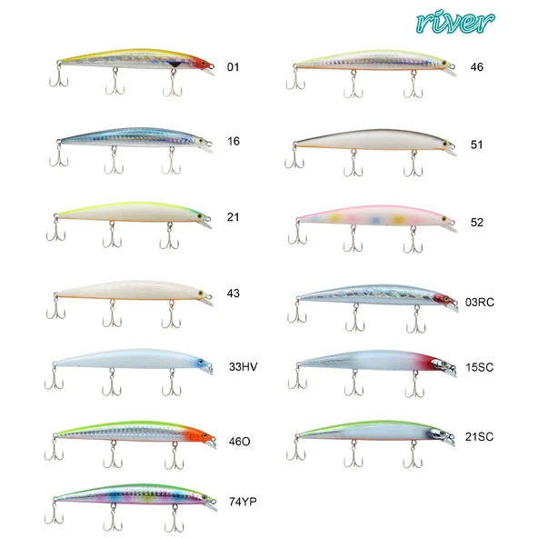 River Cyrstal Min 115F 11.5Cm 12.5G Maket Balık  03RC ürün görseli