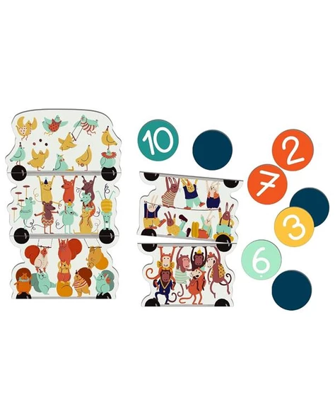 Clementoni Sayılar ve Hayvanlar 75048 - 2