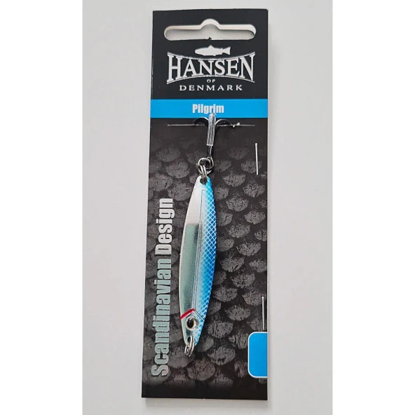 Hansen Pilgrim 7.8cm 18g Kaşık Silver Blue