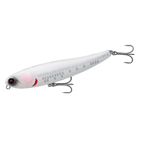 Savage Gear Bullet Mullet 8 cm 8gr Su Üstü Yem  LS Illusion White ürün görseli