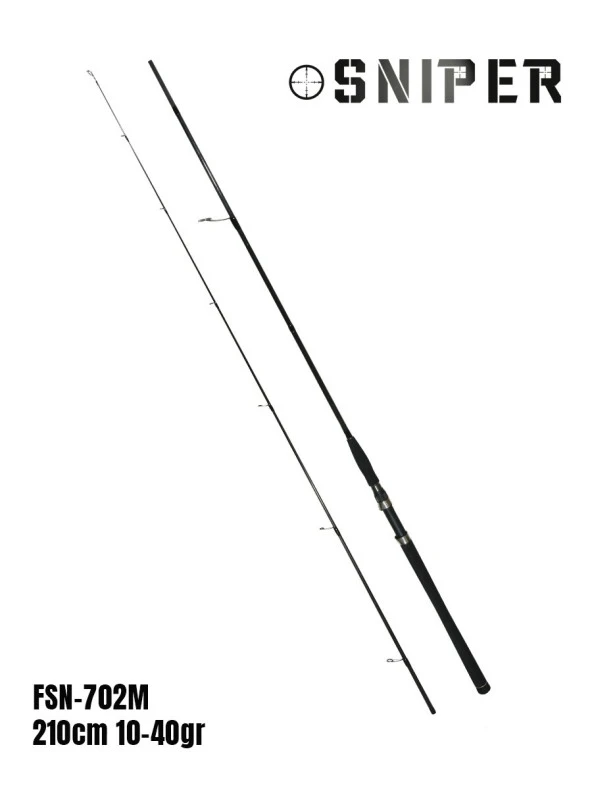 Fujin Sniper 210cm 10-40gr Spin Kamış FSN-702M - Resim 2