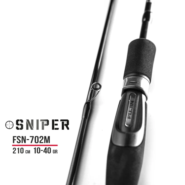 Fujin Sniper 210cm 10-40gr Spin Kamış FSN-702M - Resim 5