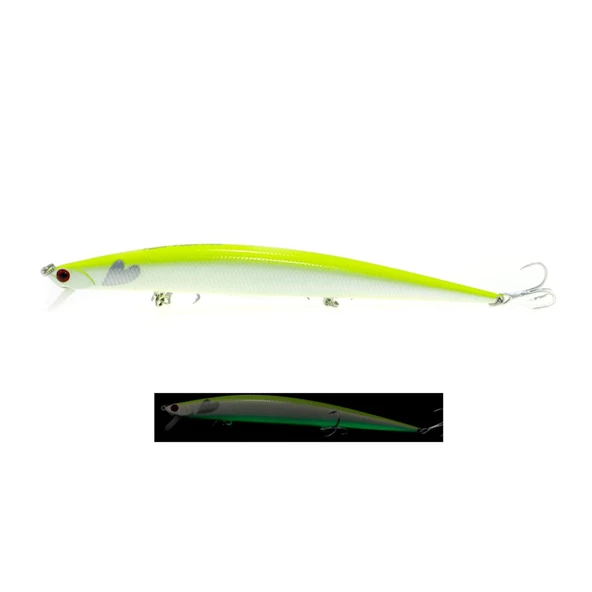 Fujin Flux 175mm 29gr Sinking Maket Balık  017 Glow Belly ürün görseli