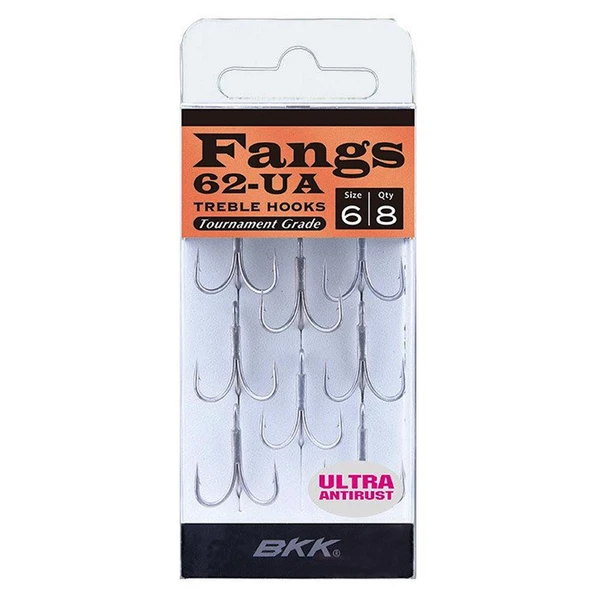 BKK Fangs-62 UA Üçlü İğne  5 8 Pcs ürün görseli 1