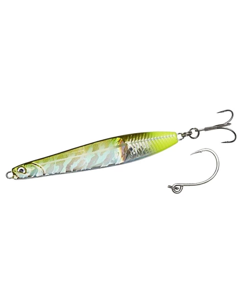 Savage Gear Surf Seeker 11cm 40g Metal Kaşık Yem  Green Silver