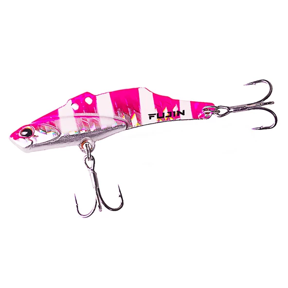 Fujin Metal Vibe 50mm 10gr Vibrasyon Yem  102 Pink Zebra Glow