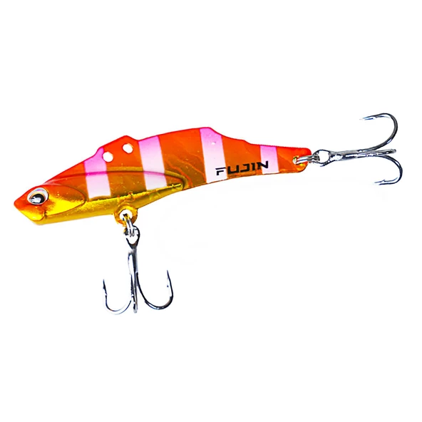 Fujin Metal Vibe 50mm 10gr Vibrasyon Yem  109 Pink Gold Zebra Glow ürün görseli 1