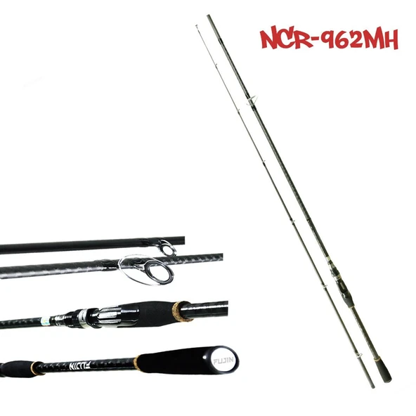 Fujin New Crow X-Plus NCR-962MH 290cm 20-60gr Spin Olta Kamışı - Resim 5