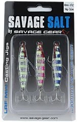 Savage gear Psycho Sprat Lrf 3 Adet. (Turkısh Zebra Mıx) Metal Jig Yem  14GR - Resim 2