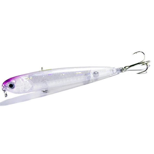 FUJIN Sound98 9,8cm 10,6gr Su Üstü Maket Balık  056 White Flash - Resim 6