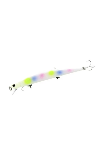 Fujin Flux 140mm 18gr Floating Maket Balık 018 Pearl Rainbow Glow Belly