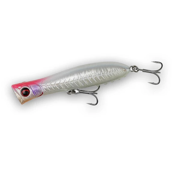 Savage Gear Gravity Popper 9cm 13.5gr Su Üstü Popper  White Glow