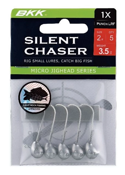 BKK Silent Chaser-Punch LRF Jig Head  6 no 2.5 gr
