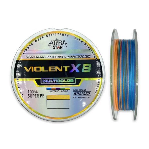 Albastar Violent 8x 300m MC Olta Misinası  0.18mm