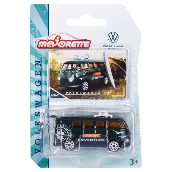Majorette Vw The Originals Premium Serisi 243A-8 Volskwagen T1 - 8