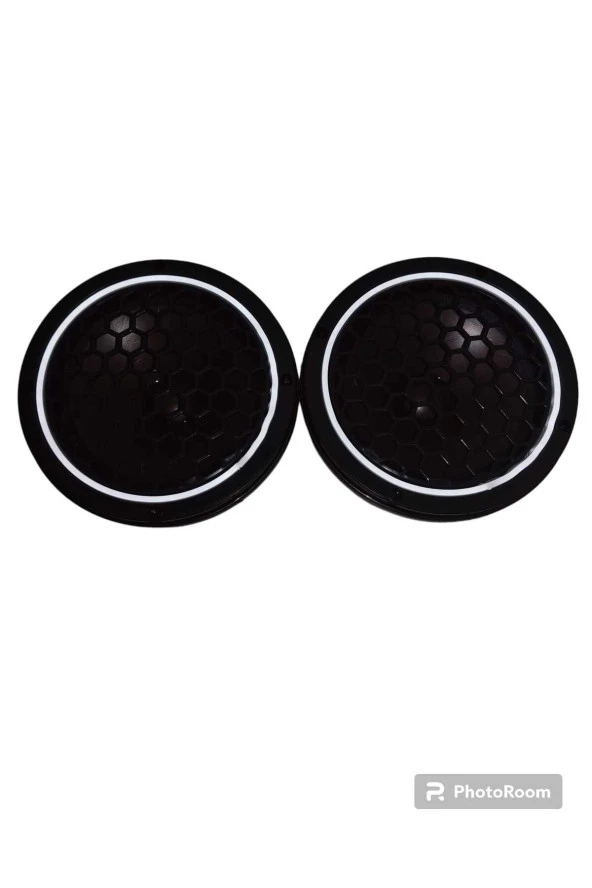 POZART AUDİO SYSTEMS 20cm Beyaz Neon Işıklı Hoparlör ve Midrange Kapağı 1takım (2adet) Vidalanabilir - 4