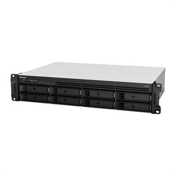 SYNOLOGY RS1221PLUS 4GB 8 BAY 4xGLAN RACKMOUNT DEPOLAMA ÜNİTESİ - 1