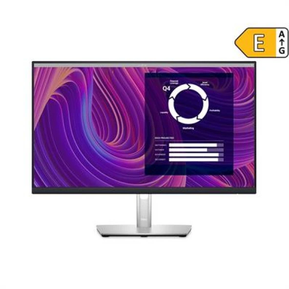 DELL P2423D 23.8" 8MS 2K 2560x1440 HDMI/DP PIVOT 60HZ SİYAH FULL HD IPS MONITOR