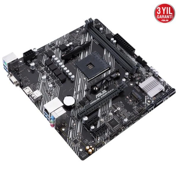ASUS PRIME A520M-K 2xDDR4 VGA/HDMI 1xM2 AM4 ANAKART - 5