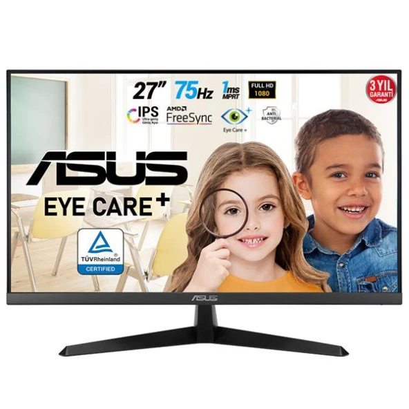 ASUS VY279HE 27" 1MS 1920x1080 VGA/HDMI 75Hz LED MONITOR