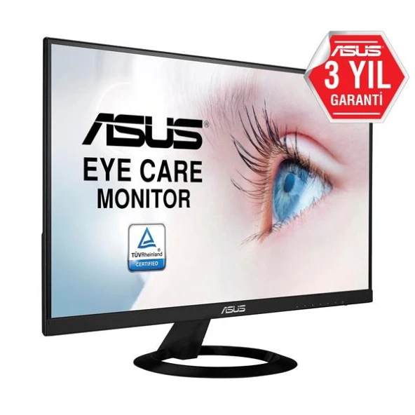 ASUS VZ239HE 23" 75Hz 5MS 1920x1080 VGA/HDMI VESA ULTRA İNCE, EYE CARE, ÇERÇEVESİZ, FLICKER FREE, MAVİ IŞIK FİLTRESİ IPS LED MONITOR