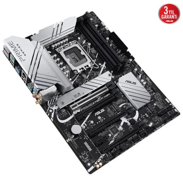 ASUS PRIME Z790-P WIFI INTEL Z790 LGA1700 DDR5 7200 DP HDMI 3X M2 USB3.2 AX WİFİ BT AURA RGB 2.5GBİT LAN ATX ASUS 5X PROTECTION III ARMOURY CRATE AI SUİTE 3 - 4