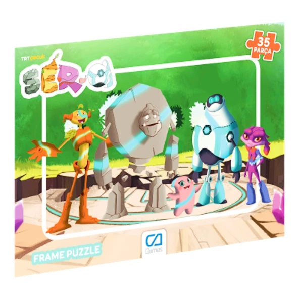 Ca Games Ser-A 35 Parça Frame Puzzle İkili Set - 2