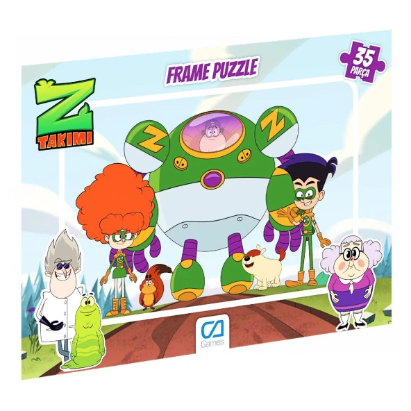 Ca Games Z Takımı 35 Parça Frame Puzzle İkili Set - 2