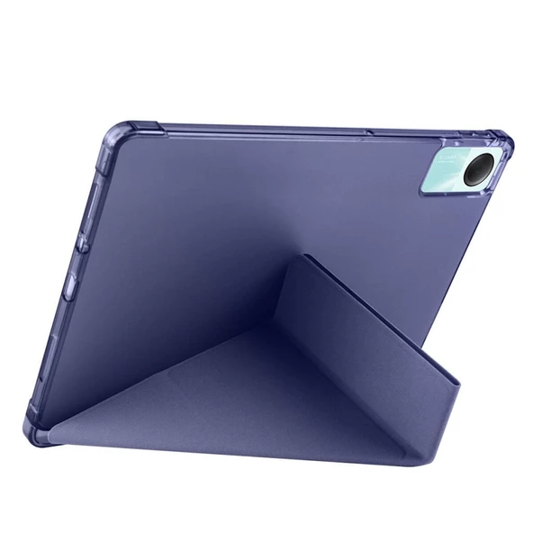 Xiaomi Redmi Pad SE Kılıf Kalem Bölmeli Standlı Smart Cover - 8