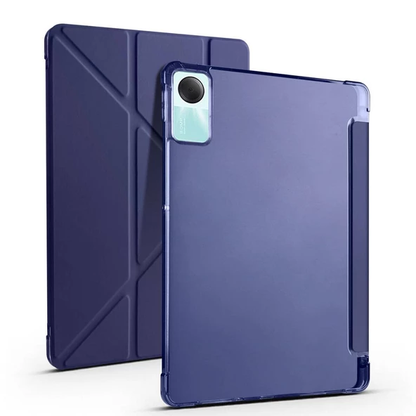 Xiaomi Redmi Pad SE Kılıf Kalem Bölmeli Standlı Smart Cover - 2