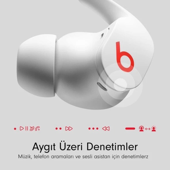 Beats Fit Pro MK2G3EE/A TWS Kulak İçi Bluetooth Kulaklık Beyaz Teşhir - Resim 4