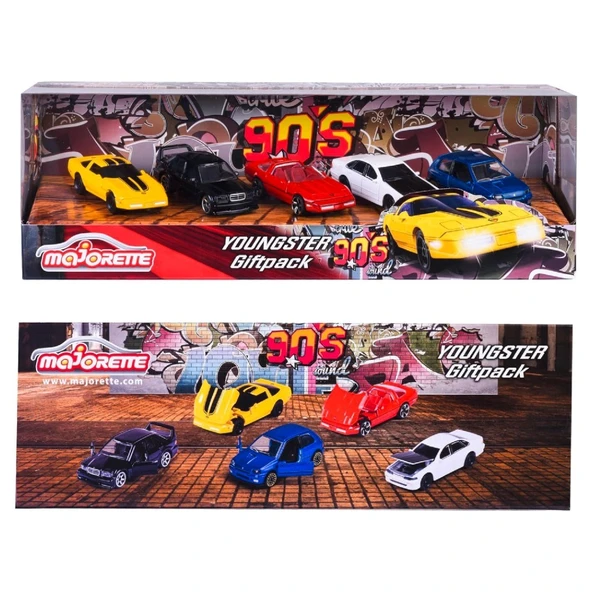 Majorette Giftpack 5li Arabalar Serisi 90s Youngster - 7