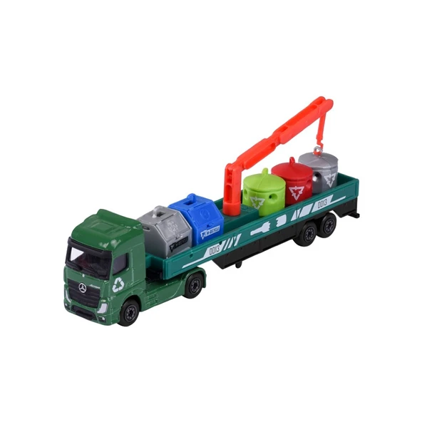 Majorette Transporter Mercedes-Benz Actros & Recycle
