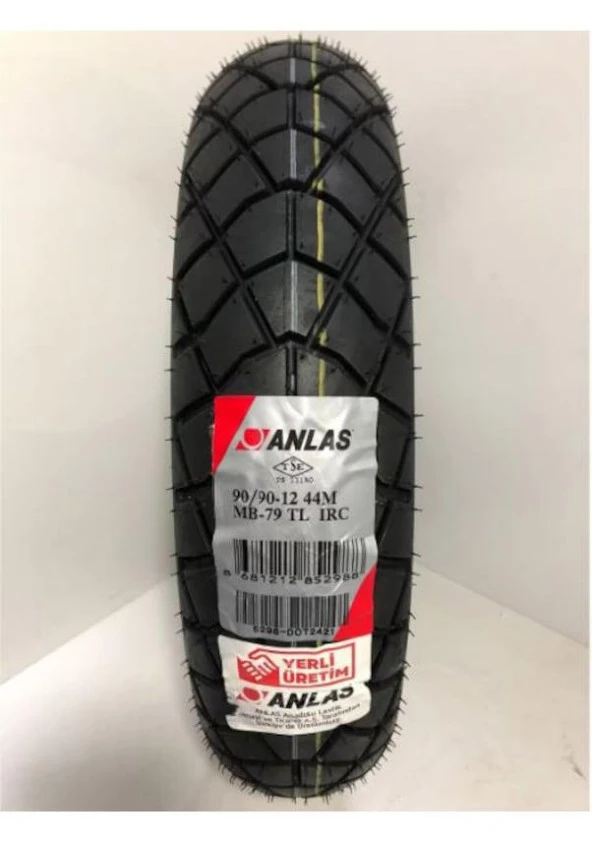 Anlas 90/90-12 Dış Lastik MB-79 Dubleks 2021 Üretim - 2