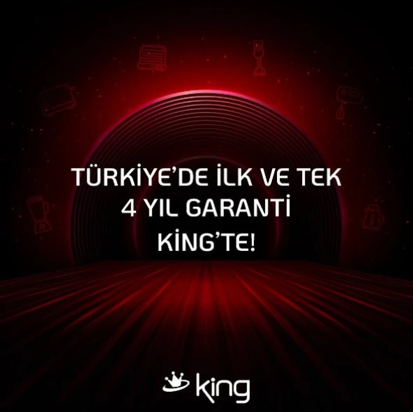 King KSK437 Vilda 1000 W Saç Kurutma Makinesi - 3