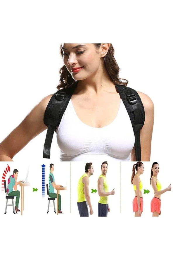 Dik Durmak Kamburluk Için Kelebek Korse Dik Durma Duruş Korsesi Aparatı - 2