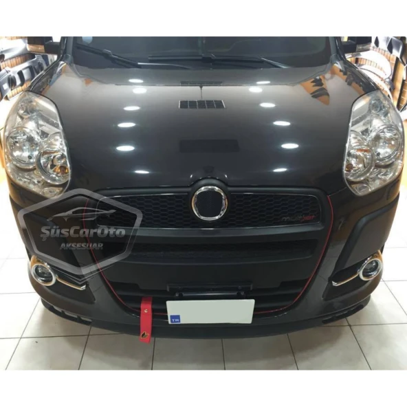 Fiat Doblo D3 2010-2015 Uyumlu Üniversal Laguna Lip Esnek Ön Lip 2 Parça Tampon Altı Dil Karlık Ön Ek - 5