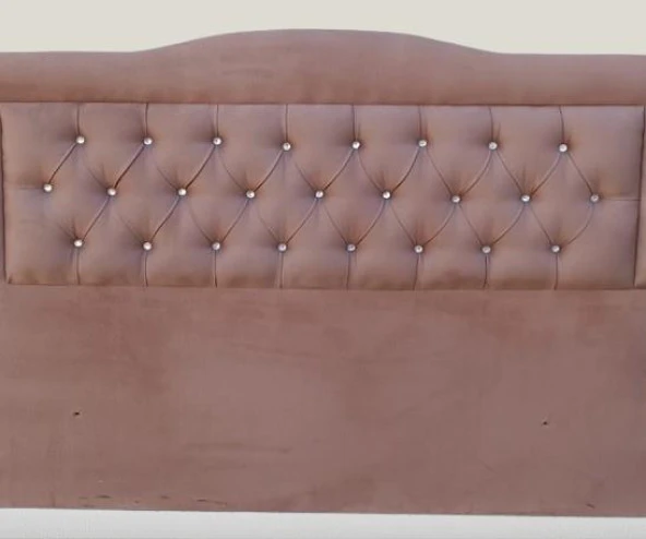 Başlık 90340 DK Çift Kişilik 150'lık Tay Tüyü Tarçın Kumaş Dolgun Kapitone El Yapım - 2