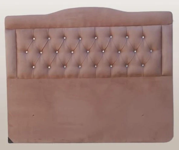 Başlık 90340 DK Çift Kişilik 150'lık Tay Tüyü Tarçın Kumaş Dolgun Kapitone El Yapım - 6