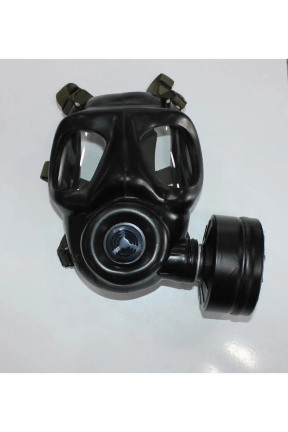 Sr6 Tam Yüz Askeri Gaz Maskesi + Kbrn D12 Filtre