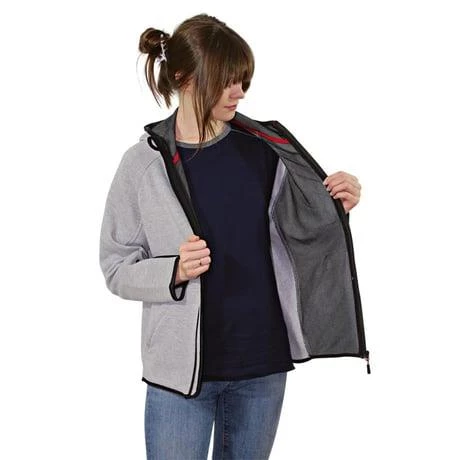 Persmont ÜKS04K Unisex Gri Üç İplik Kapüşonlu Sweat  L - 2