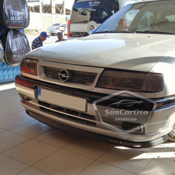 Opel Vectra A 1988-1995 Uyumlu Üniversal Laguna Lip Esnek Ön Lip 2 Parça Tampon Altı Dil Karlık Ön Ek - 2