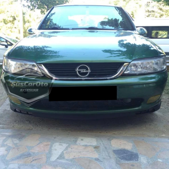 Opel Vectra B 1995-2002 Uyumlu Üniversal Laguna Lip Esnek Ön Lip 2 Parça Tampon Altı Dil Karlık Ön Ek - 3