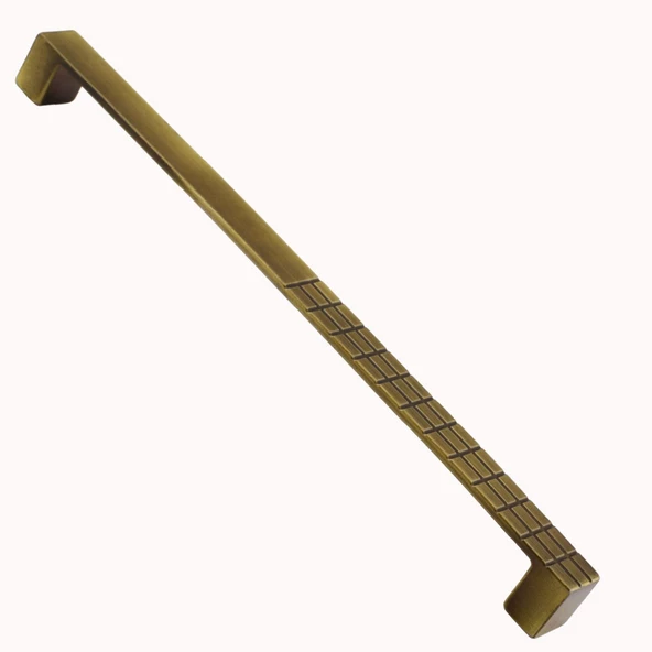 Bihter Mobilya Mutfak Dolabı Çekmece Dolap Kapak Kulpu Kulbu Metal Kulpları Siyah (224 MM-22.4 CM) - Resim 6