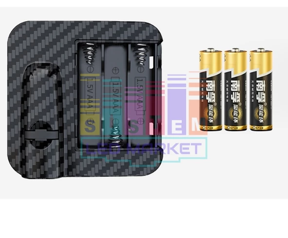 Kia Araçlar İçin Mesafe Sensörlü  Fotoselli Pilli Yapıştırmalı Kapı Altı Led Logo - 3