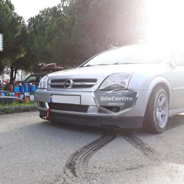 Opel Vectra C 2002–2009 Uyumlu Üniversal Laguna Lip Esnek Ön Lip 2 Parça Tampon Altı Dil Karlık Ön Ek - 2