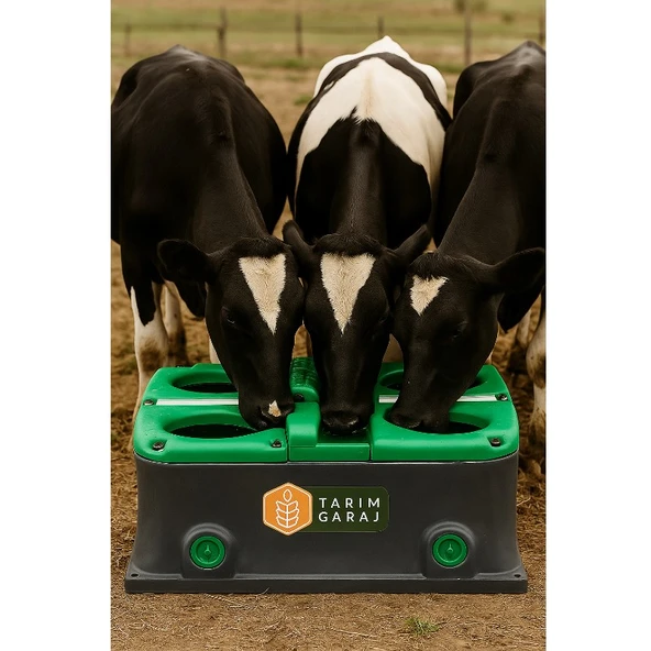 Büyükbaş Hayvan Otomatik Yalak Dört Toplu Suluk-160 LT - Resim 4