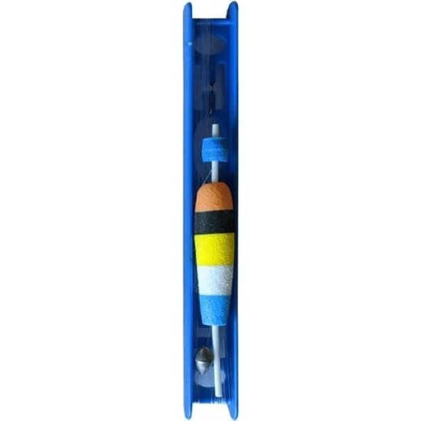Aquaav 8 Gr. Şamandıralı Mekik Hazır Olta Takımı 7 mt 0,30-0,35 mm 1 Adet El Oltası Hazır Mantar Takımı