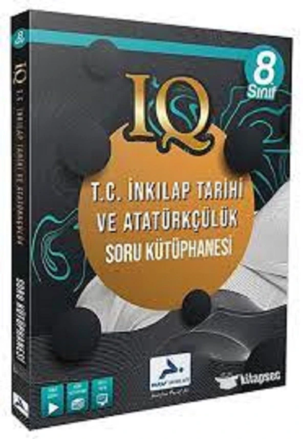 8. Sınıf T.C İnkılap Tarihi ve Atatürkçülük IQ Soru Kütüphanesi Paraf Yayınları
