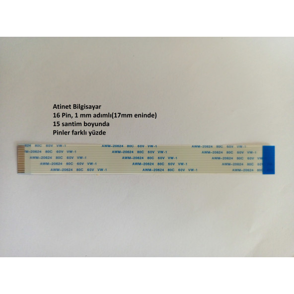 Awm 20624 80C 60V Vw-1 Flex Kablo 16-1-15B